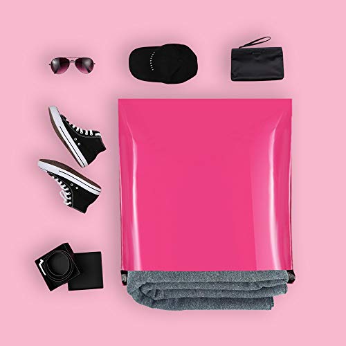 UCGOU Poly Mailers 24x24 Inch Hot Pink 50 Pack Extra Large Shipping Bags Strong Thick Mailing Envelopes Self Seal Adhesive Waterproof and Tear Proof Boutique Postal for Clothing Quilt and More - Image 5