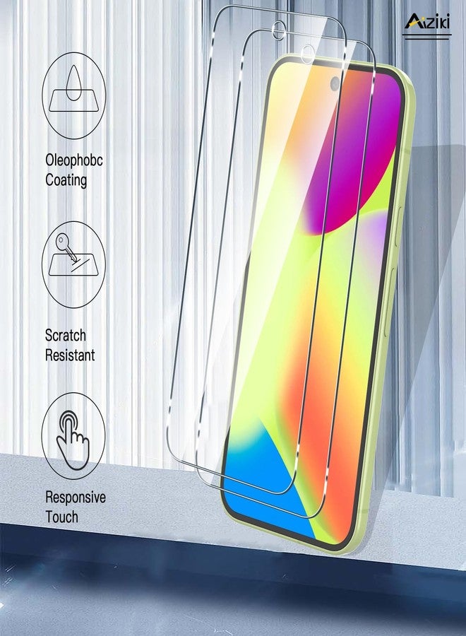 Aiziki (2 Pack Designed for Google Pixel 10/10 Pro Screen Protector Tempered Glass, Ultra Resistant, 9H Hardness Shatterproof, Scratch-Resistant, Bubble Free for Google Pixel 10 Screen Protector - Image 5