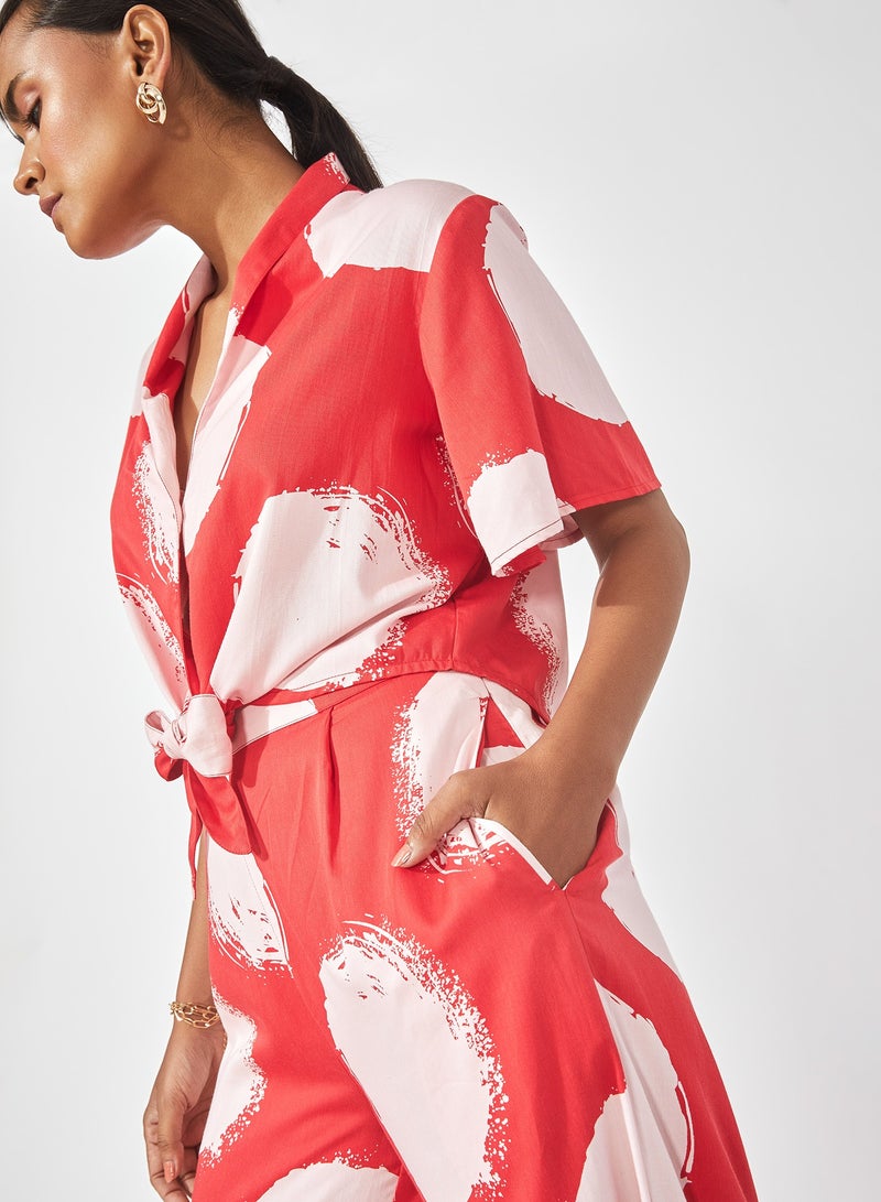 The Label Life Polka Crop Shirt - Image 3