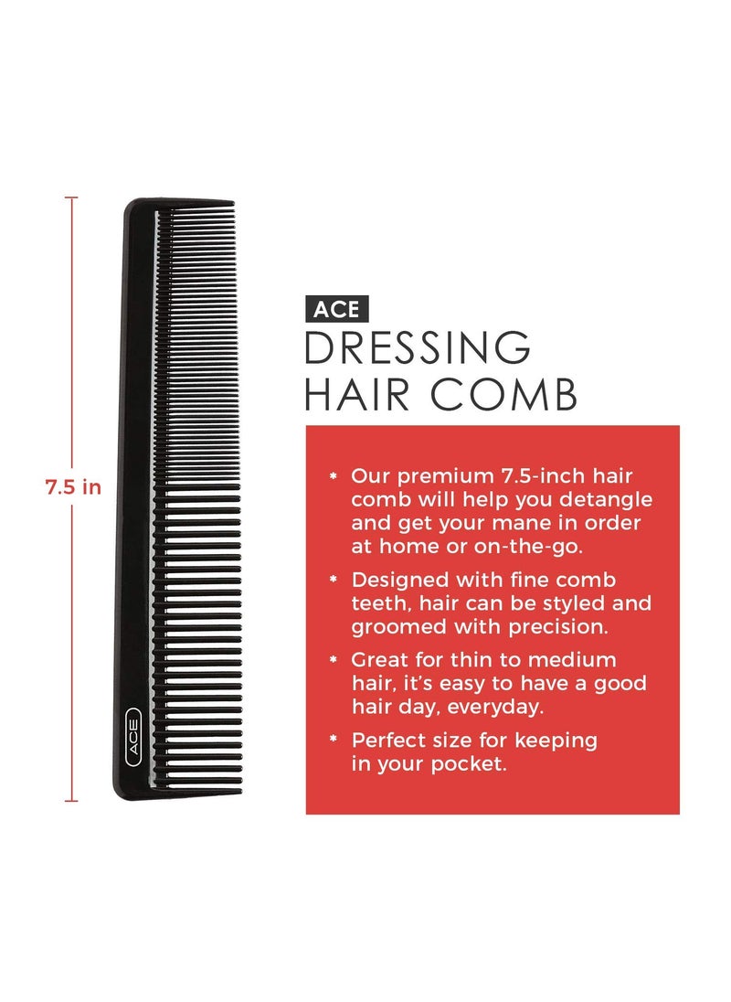 Goody GOODY Hair Ace Dressing Hair Comb 75 Inch Black 1 Count  - Image 3