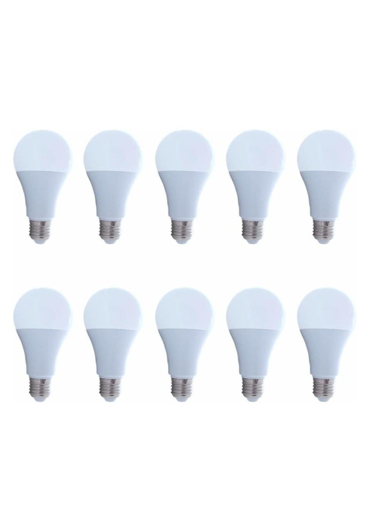 MAAS LED Bulb, (10 Piece) LED Light, 3W White, LED Light, E27 Base, LED Light, Energy and Energy Saving, Office Light, Living Room  - Image 1