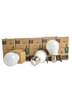 MAAS LED Bulb, (10 Piece) LED Light, 3W White, LED Light, E27 Base, LED Light, Energy and Energy Saving, Office Light, Living Room  - Image 3