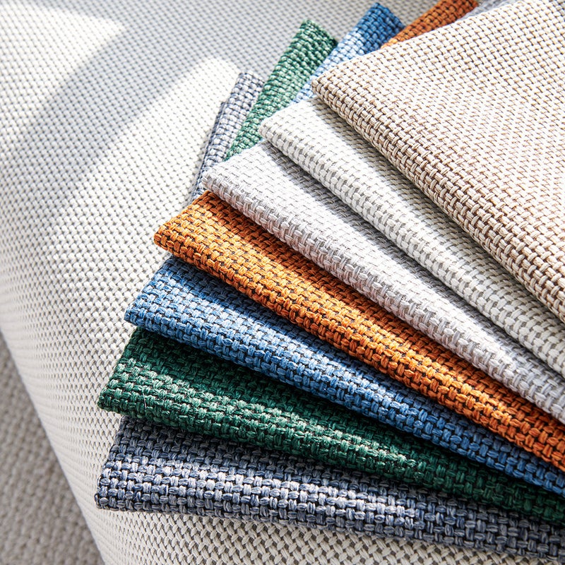Solid Color New Linen Modern Simple Four-Season Universal Non-Slip Old Coarse Cloth Sofa Cushion Cover Cover Cloth Towel All-Inclusive - Image 5