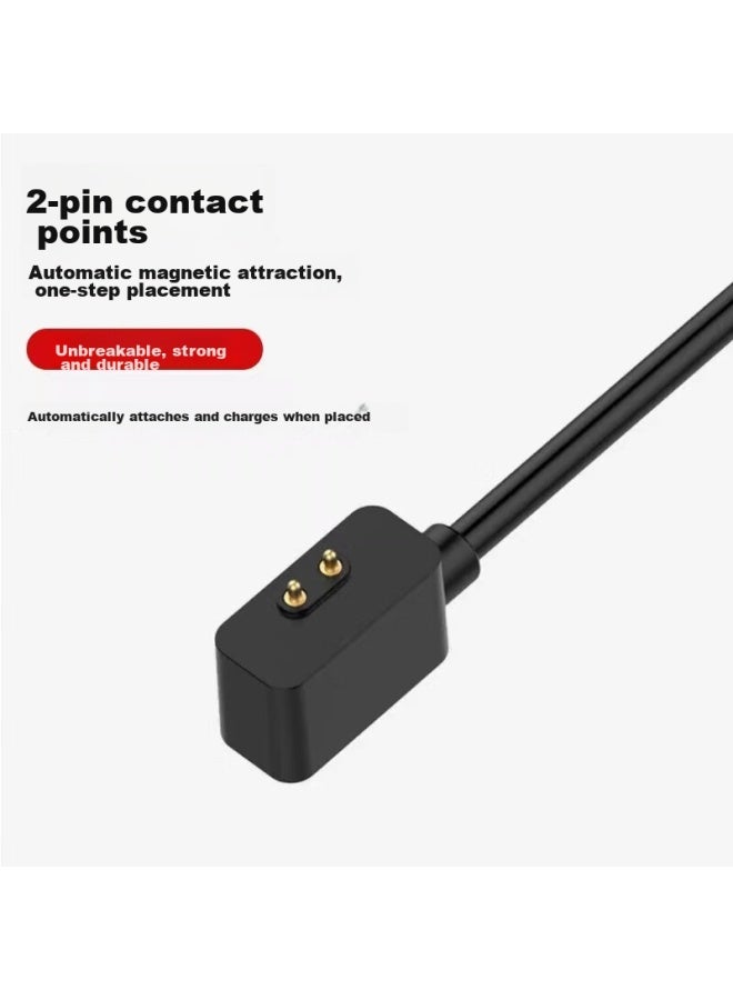 CangHua شاحن Canghua المتوافق مع Redmi Watch 3، كابل شحن مغناطيسي عالمي لـ Redmi Watch 2، كابل شحن آمن وسريع - Image 5
