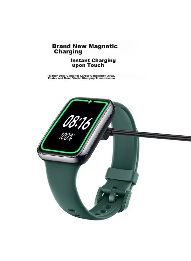 CangHua شاحن Canghua المتوافق مع Redmi Watch 3، كابل شحن مغناطيسي عالمي لـ Redmi Watch 2، كابل شحن آمن وسريع - Image 4