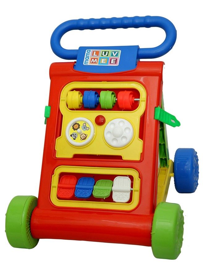 Goyal's Luv Mee Mama Baby Activity Walker Red - Image 5