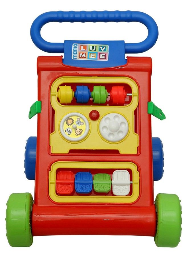 Goyal's Luv Mee Mama Baby Activity Walker Red - Image 4