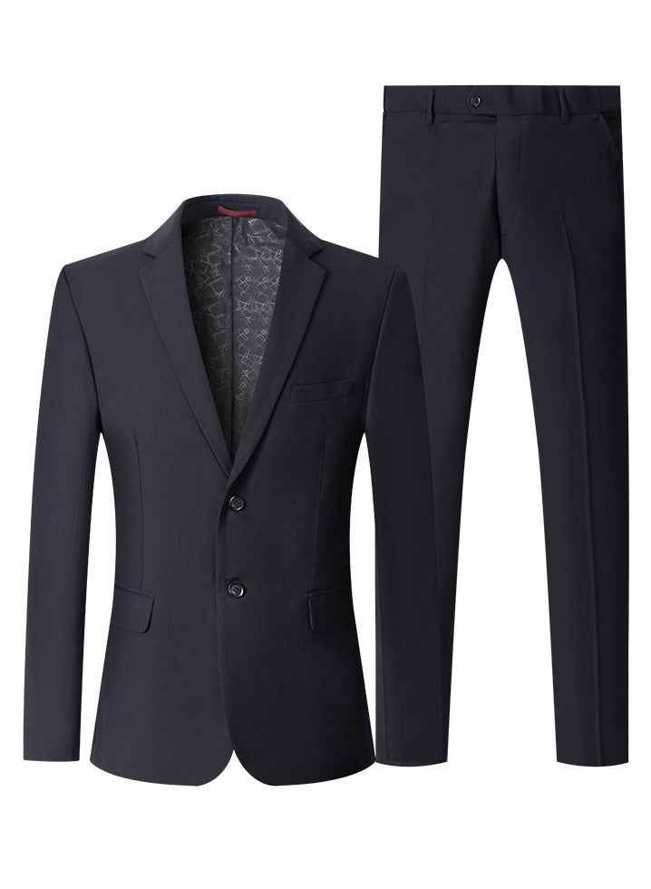 KUYING New Slim Fit Suit Set 