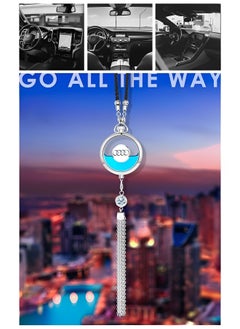REOCLE Refreshing Diffuser Container Car Logo Perfume Pendant Crystal Ornament Car Air Refreshing Diffuser Container for Rearview Mirror Pendant  - Image 2