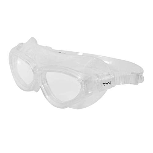 TYR Flex Frame Swim Mask Swimming Goggles (Clear) - Image 1