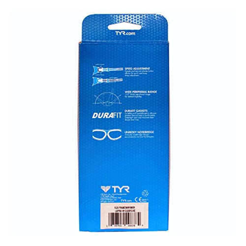TYR Flex Frame Swim Mask Swimming Goggles (Clear) - Image 5
