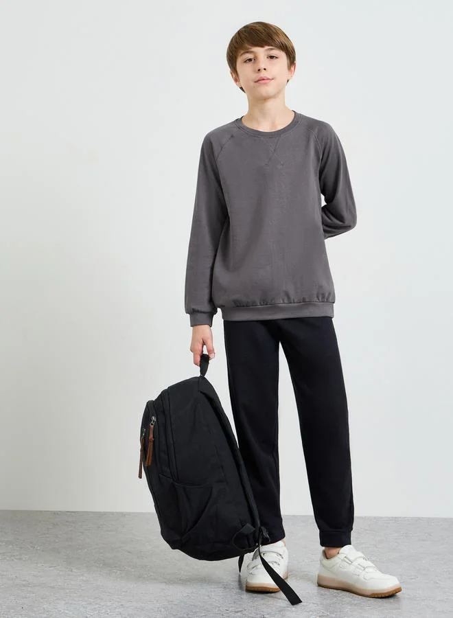 ستايلي Teen Unisex Cotton Regular Fit Sweatshirt