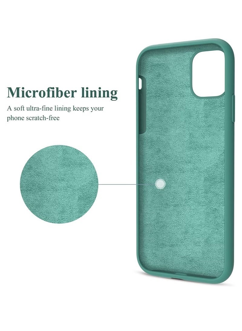LEDIN Silicone Case for iPhone 11 Pro Max Silky Soft Touch Full Body Protective Phone Case Shockproof Cover with Microfiber Lining - Image 4