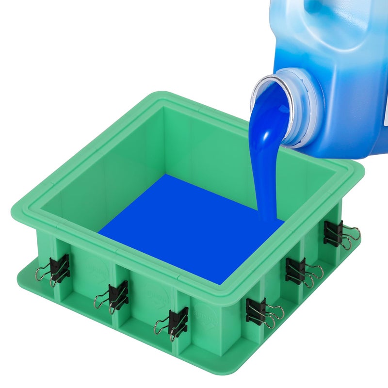 BBDINO Adjustable Mold Housing Kit for Silicone Molds Making - Plastic Silicon Mold Housing Kit - Free Combination & Tierable Mold Housing Kit- Ideal for Molds Casting, Soap Molds, Wax Molds etc. - Image 1