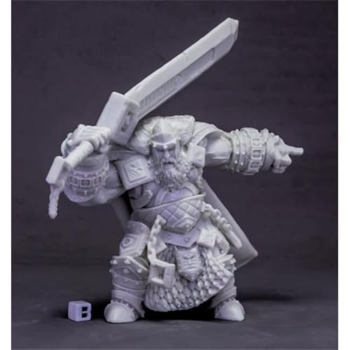 Reaper Skorg Ironskull Fire Giant King Huge 77614 Bones Unpainted Plastic - Image 1
