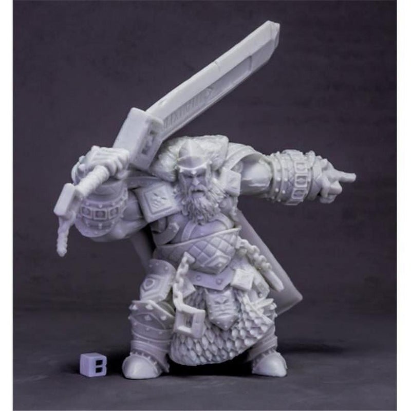Reaper Skorg Ironskull Fire Giant King Huge 77614 Bones Unpainted Plastic - Image 2
