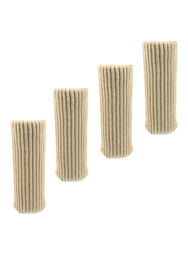 Generic 16pcs Furniture Chair Leg Cover Knitted Chair Leg Protector Moving Easily and Reduce Noise Wood Floor Protectors - Image 5