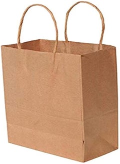 Generic 50pc A5 SIZE Brown kraft paper bags 27cm/20cm/11cm 