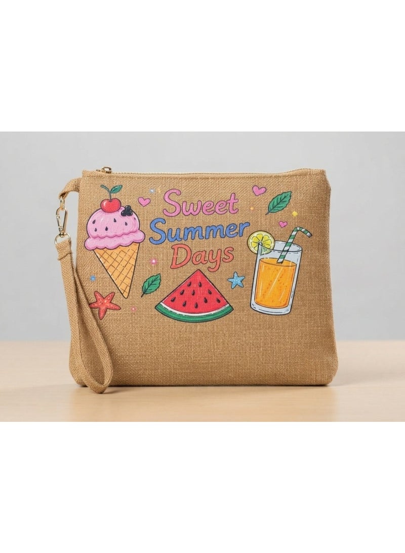 Women's handbag with a summer design - Image 4