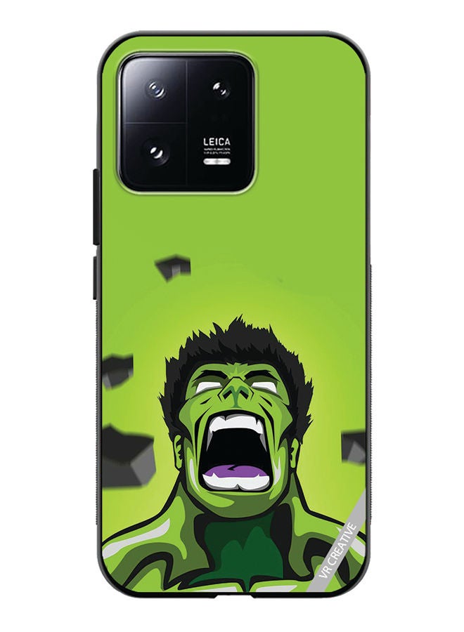 VR CREATIVE Protective Case Cover For Xiaomi 13 Hulk Design Multicolour - Image 1