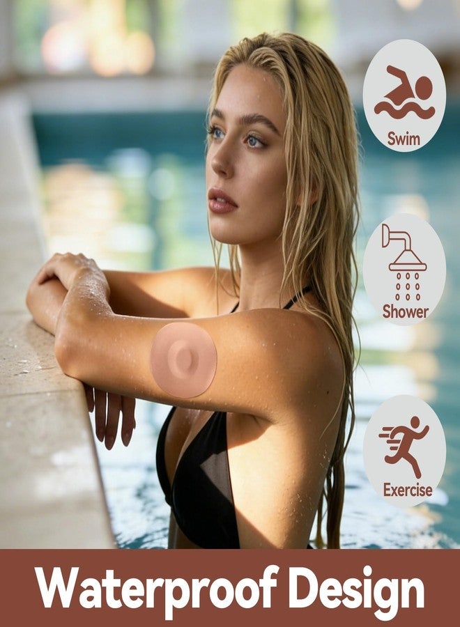 OBUZOO 40 Pack Libre 2 Plus Sensor Covers Waterproof Lingo CGM Overpatch - Image 2