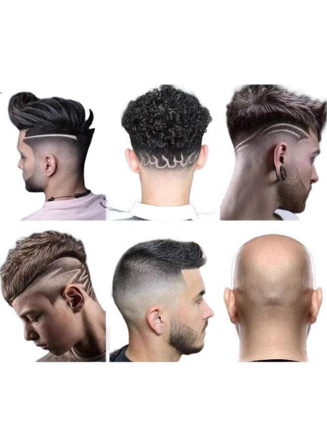 Qiman Electric Hair Clipper, Hair Trimmer, Bald Head Tool, Shaved Head Special, Oily Head Carving, Electric Push Clipper, Adult Self-Haircut Scissors, Hair Cutting Tool, Professional Hair Salon - Image 3