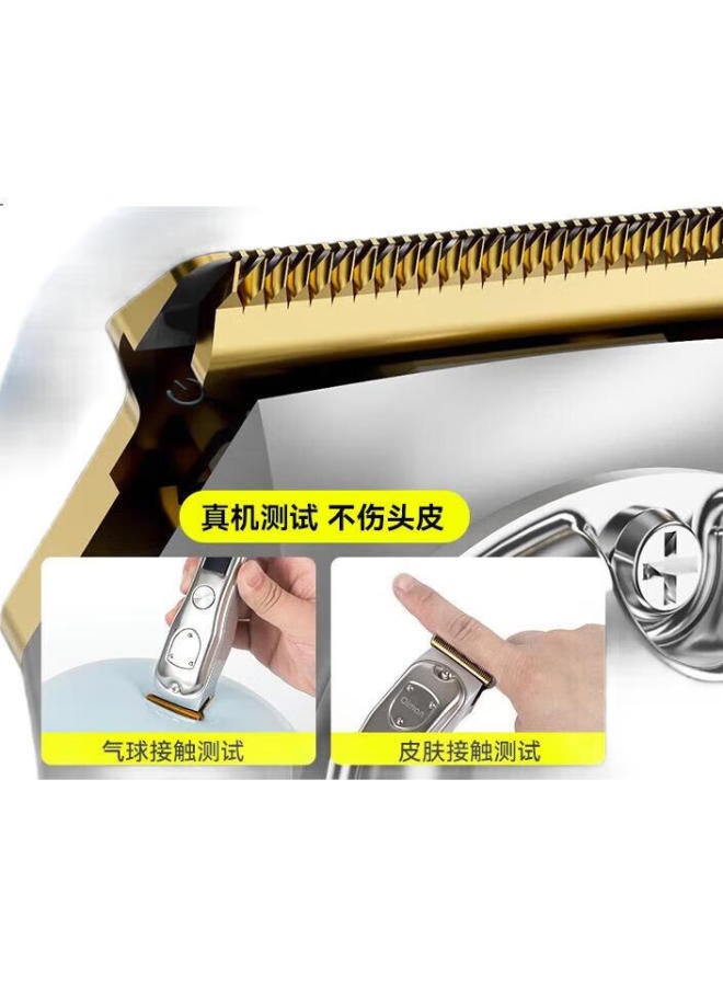 Qiman Electric Hair Clipper, Hair Trimmer, Bald Head Tool, Shaved Head Special, Oily Head Carving, Electric Push Clipper, Adult Self-Haircut Scissors, Hair Cutting Tool, Professional Hair Salon - Image 1