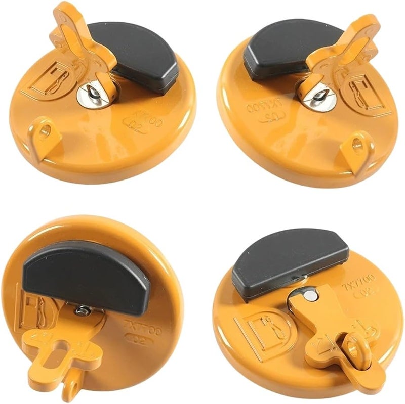 غطاية وقود قابلة للقفل متوافقة مع جرافة وحفارة كاتربيلر 320D E320B - Image 3