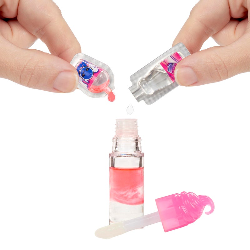 Yummiland Lip Gloss Doll - Roxie Crystal Candy, with DIY Lip Gloss Kit, Ages 4+ - Image 4