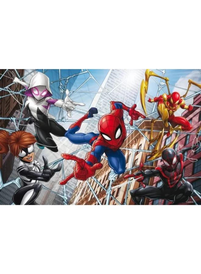 Lisciani Spiderman Double-Face Puzzle - 60 Pieces - Image 2