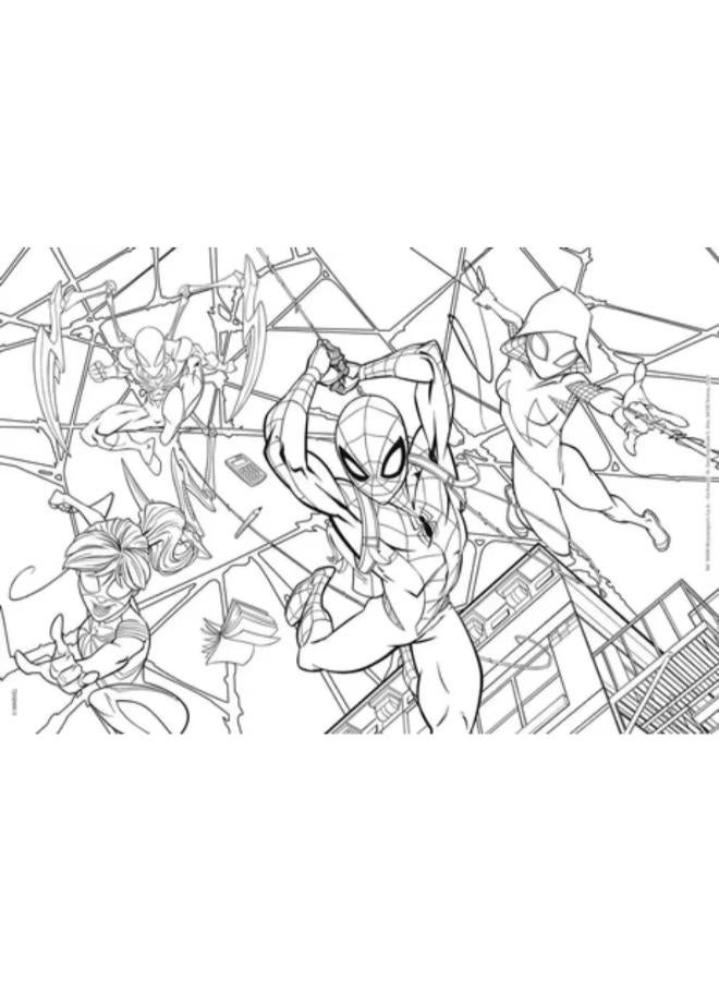 Lisciani Spiderman Double-Face Puzzle - 60 Pieces - Image 3