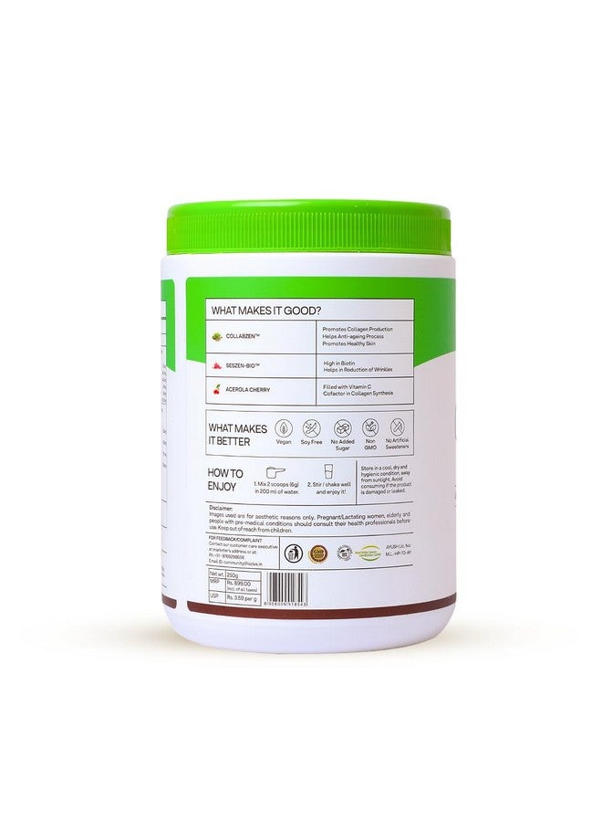 OZiva Plant Based Collagen Berry Orange Supplement 250 grams and OZiva Plant Based Glutathione Builder 60 Vegetarian Capsules - Image 4