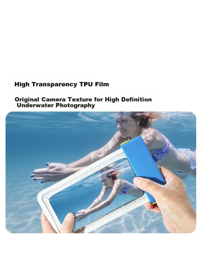 Mobigarden Buoyancy Phone Waterproof Case, Touchscreen Compatible Waterproof Pouch For Swimming, Rafting, Diving Nx25691004 Misty White - Image 3
