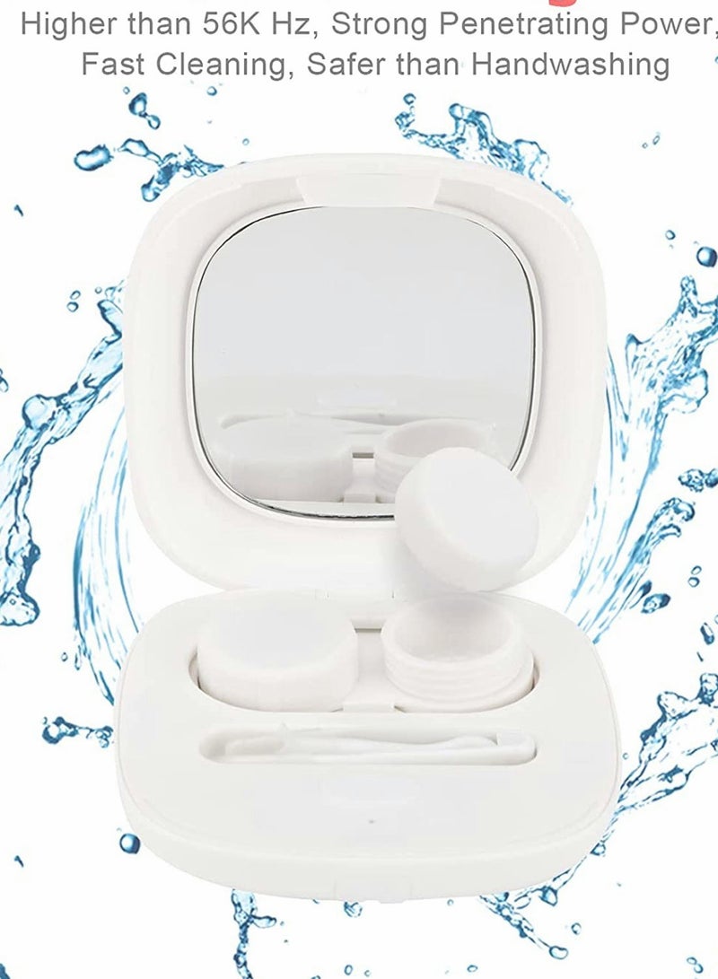 SYOSI Contact Lens Cleaner Machine Ultrasonic with USB Charger Fit Disposal Soft Colored RGP and OK for Home Travel  - Image 4