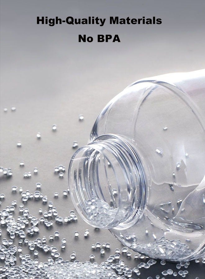 أوسبايس زجاجة مياه 2300 مل زجاجة شرب رياضية كبيرة سعة 2.3 لتر كبيرة الحجم 2300 مل زجاجة مياه كبيرة الحجم 2.3 لتر للسفر في الصالة الرياضية - Image 3