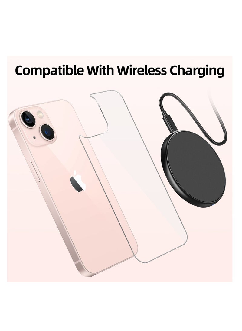 [2 Pack] Phone 13 mini Back Screen Protector for iPhone 13 mini,Anti Scratch/Bubble Back Tempered Glass Screen Protector Ultra Thin Rear Film for iPhone 13 mini (5.4 inch) - Image 4