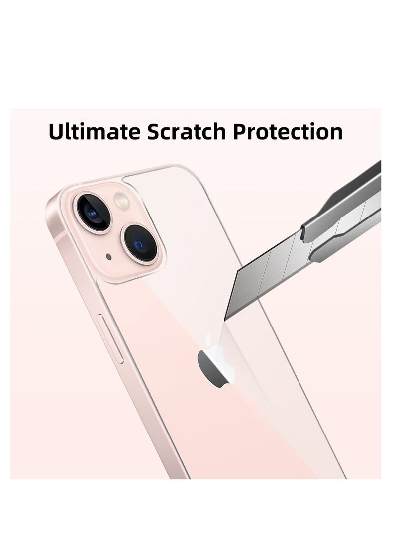 [2 Pack] Phone 13 mini Back Screen Protector for iPhone 13 mini,Anti Scratch/Bubble Back Tempered Glass Screen Protector Ultra Thin Rear Film for iPhone 13 mini (5.4 inch) - Image 2