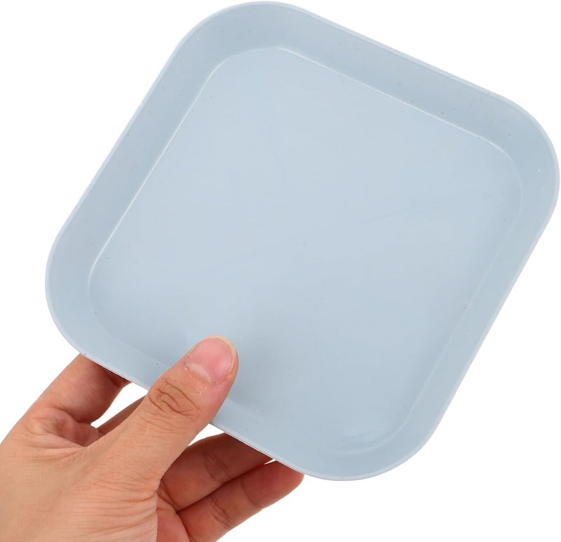 Cat Food Bowls and Water Dishes Set, 40pcs Shallow Wide Plastic Bowls with Whisker Friendly Design, Easy- Pet Feeding Plates for Indoor and Outdoor Kittens - Image 4