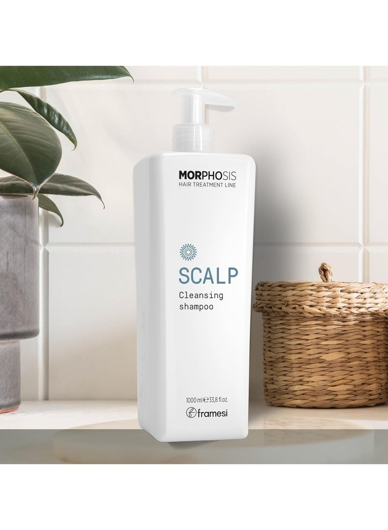 framesi MORPHOSIS - SCALP CLEANSING SHAMPOO 1000 ML - Image 2