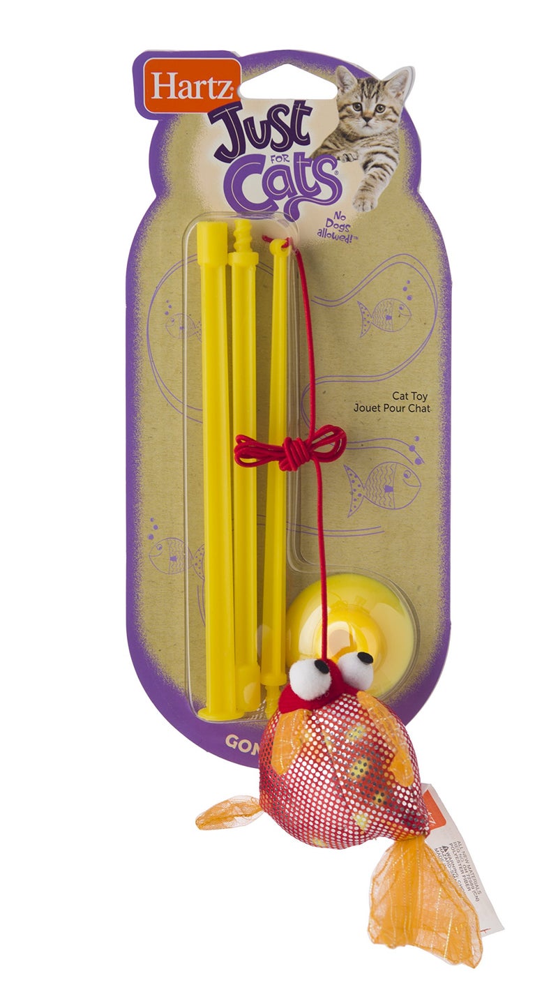 Hartz Just For Cats Gone Fishin' Interactive Cat Toy Wand - Image 4