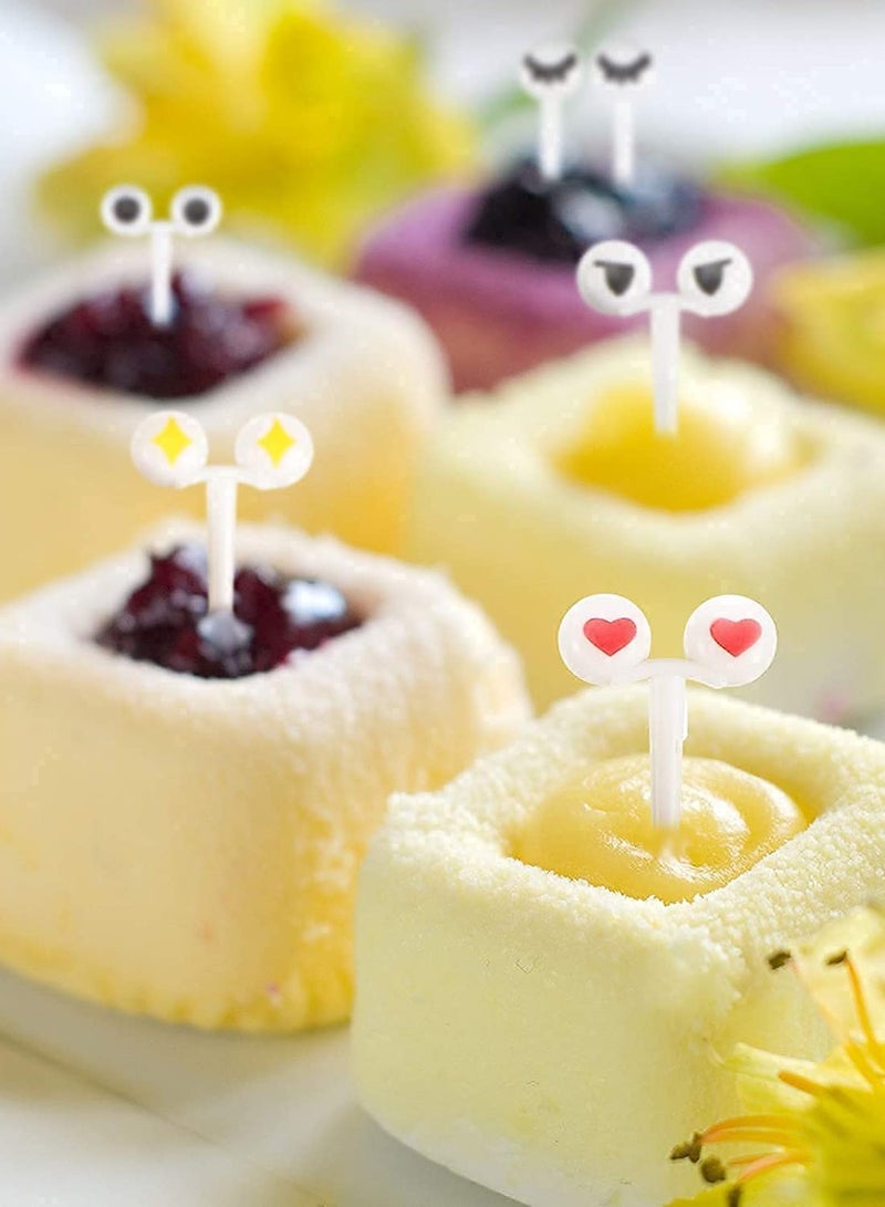 Meishida 50 Pcs Food Fruit Fork Picks for Kids Cute Animals Bento Box Decor ForksCake Little Forks Dessert Forks Mini Cartoon Toothpick for Cake Dessert Pastry Party Supply - Image 4