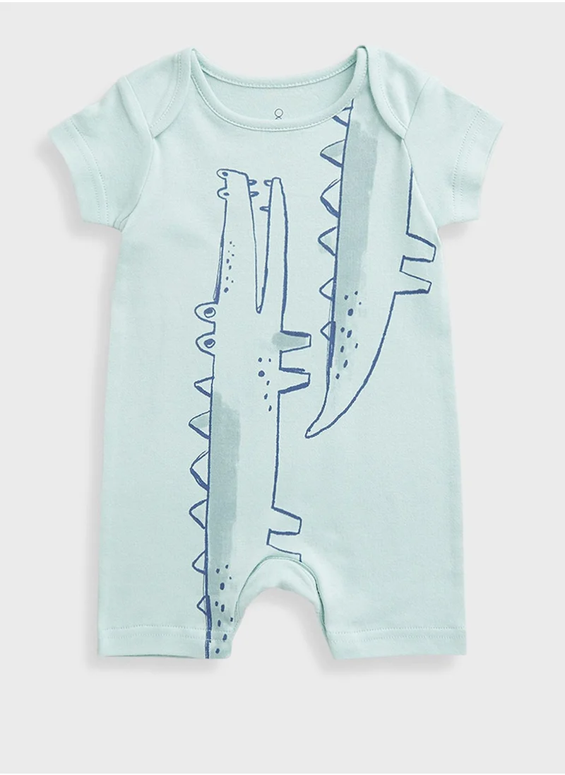mothercare Safari Rompers - 3 Pack