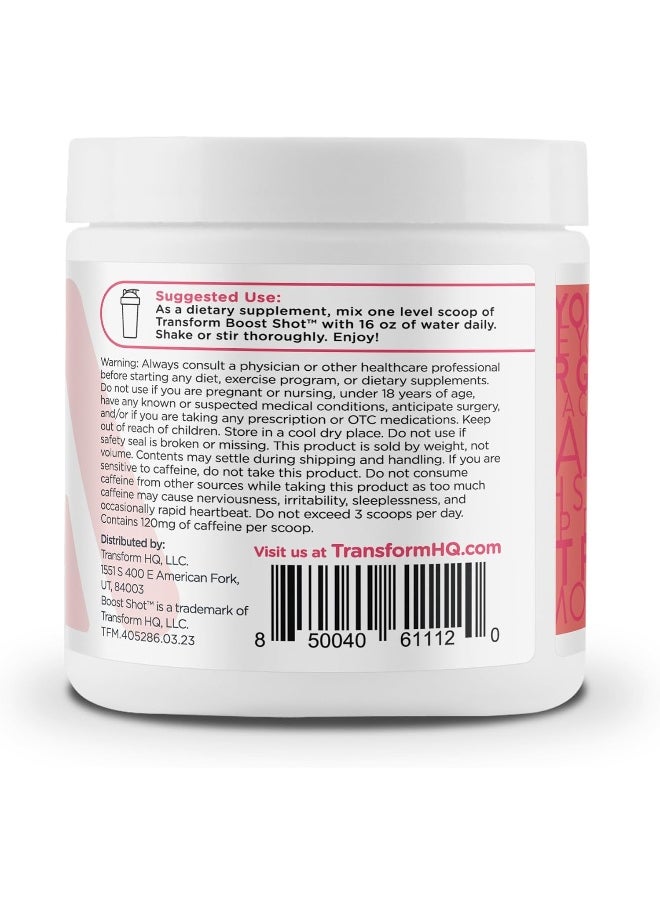 TransformHQ Everyday Boost Shot - Non-Gmo, Gluten-Free (Raspberry Lemonade, 28 Servings)  - Image 3