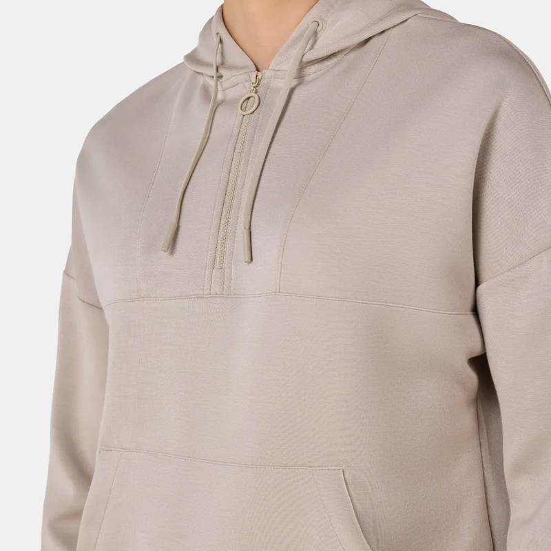 Sun And Sand Sports Beige Women's 1/4-Zip Jacket for Women | Best Price UAE