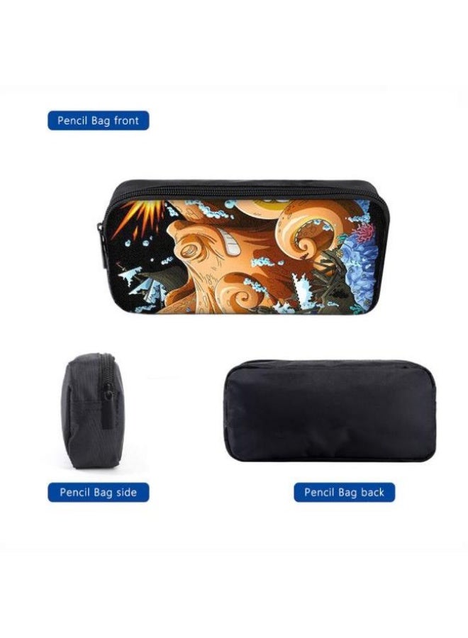 عام أحدث نموذج عالمي من الكرتون طباعة ثلاثة قطعة حقيبة مجموعة ( الطلاب ، الأطفال ، الأصدقاء ، نزهة ، تسلق الجبال ، الخ . ) - Image 2