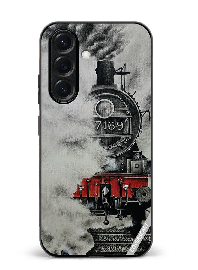 VR CREATIVE Protective Case Cover For Samsung Galaxy S25 Harry Potter Train Design Multicolour