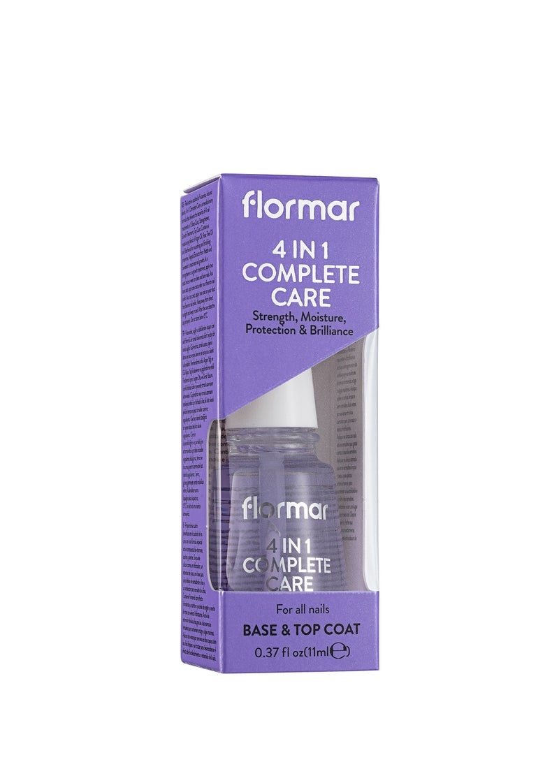 flormar Nail Care 13 NP Base Coat  4in1 Complete Care Clear - Image 2