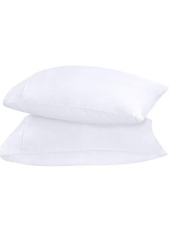 Utopia Bedding Utopia Bedding Queen Pillow Cases - 2 Pack - Envelope Closure - Soft Brushed Microfiber Fabric - Shrinkage and Fade Resistant Pillow Covers 20 X 30 Inches (Queen, White)  - Image 5