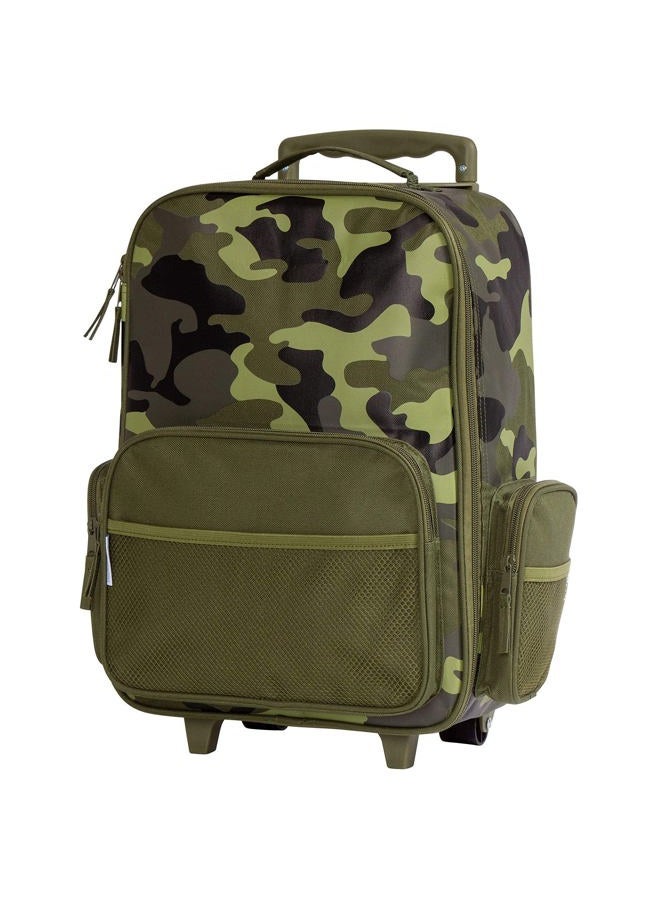 Stephen Joseph Kids' Classic Rolling Luggage, CAMO, One Size - Image 4