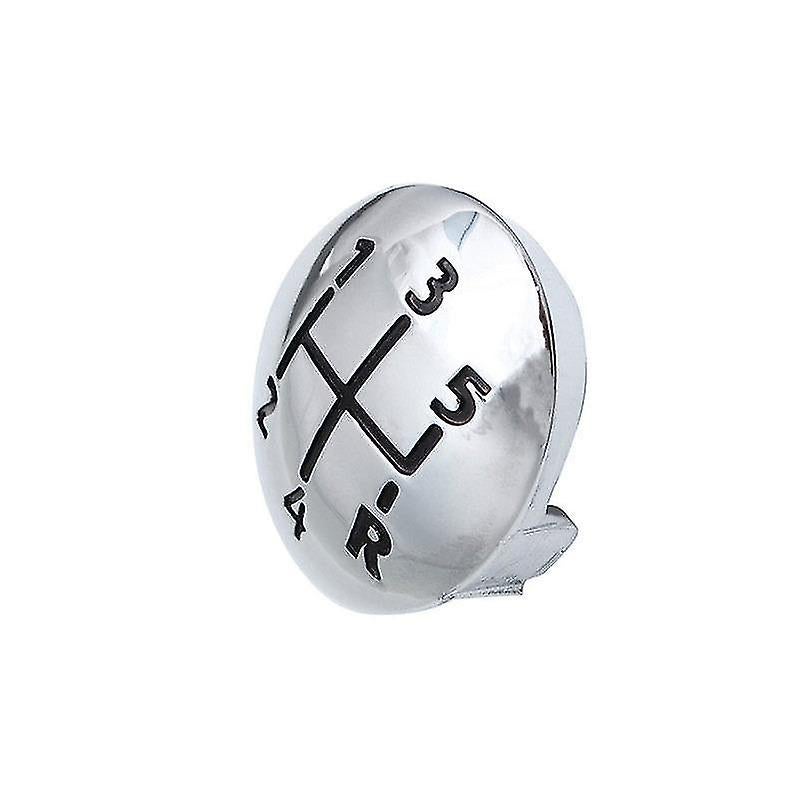 Car Gear Shift Knob Emblem Cover 5 6 Speed Gear Stick Shift Knob Cover Decor For Renault Clio Twingo Scenic Megane Ii 1996-2011 Colour: 6 speed - Image 2